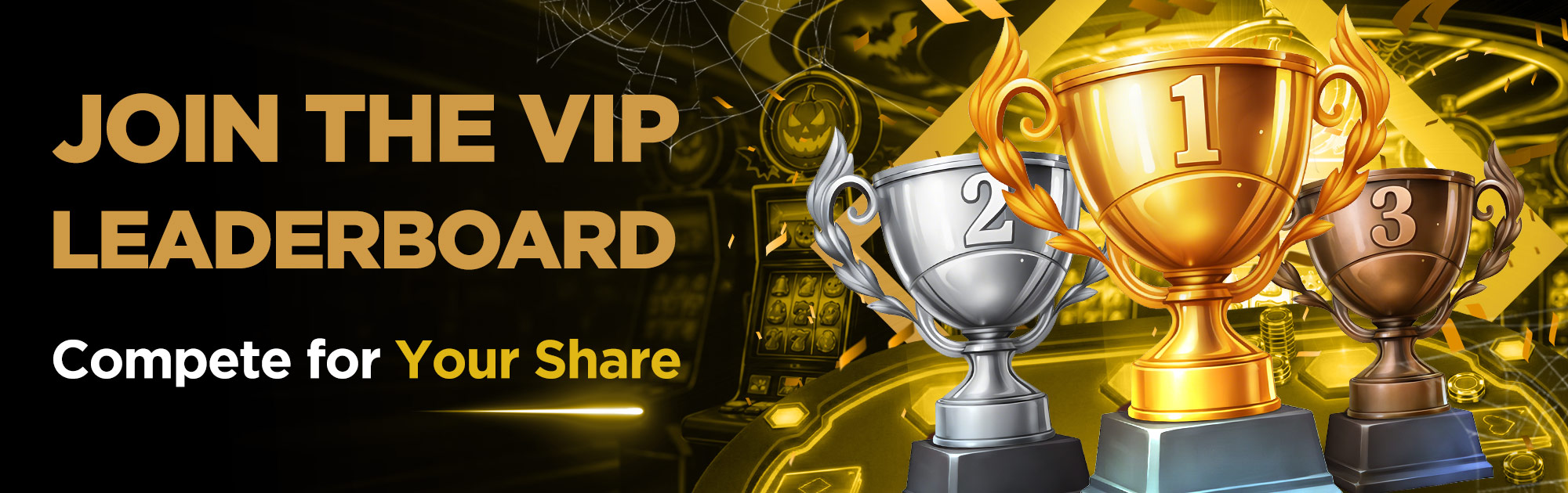 VIP Halloween Slots and Blackjack Tournaments